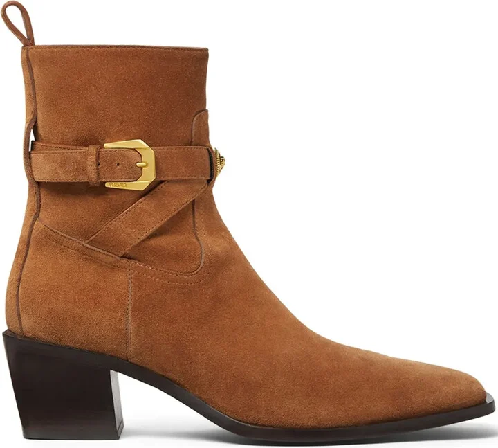 70mm Angelo suede Chelsea boots