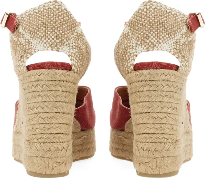70mm Ankle-Strap Wedge-Heel Espadrilles - Image 2