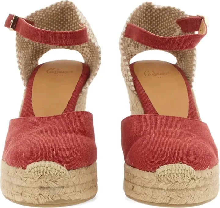 70mm Ankle-Strap Wedge-Heel Espadrilles - Image 3