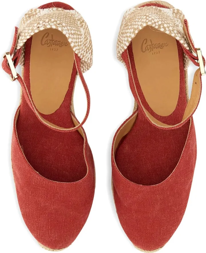 70mm Ankle-Strap Wedge-Heel Espadrilles - Image 4
