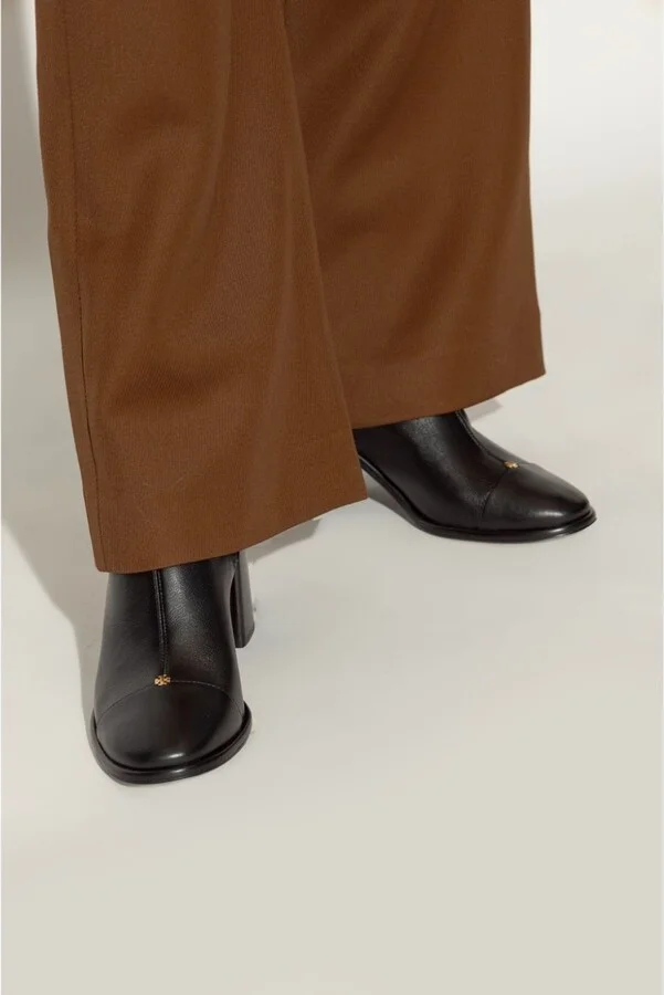 70mm Appliqué Logo Ankle Boots - Image 2