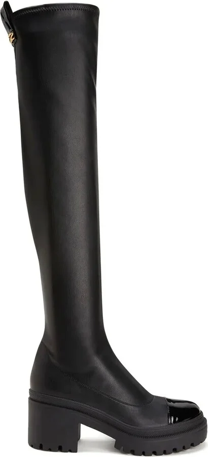 70mm Avela Stretch thigh-high boots