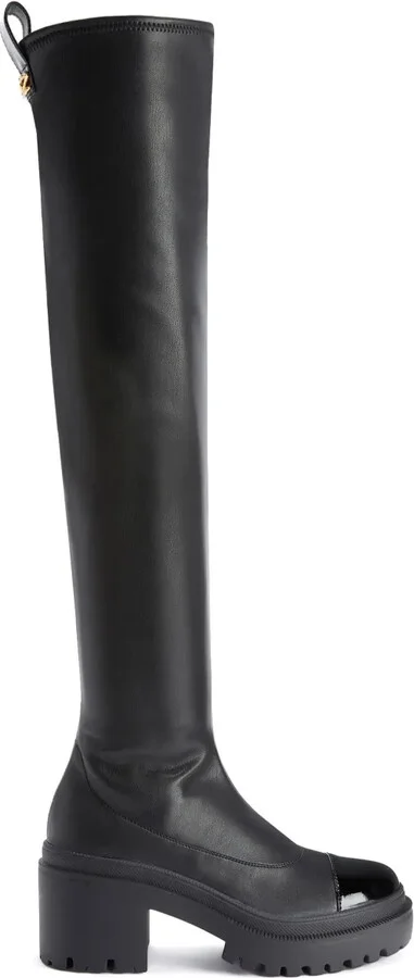 70mm Avela Stretch thigh-high boots