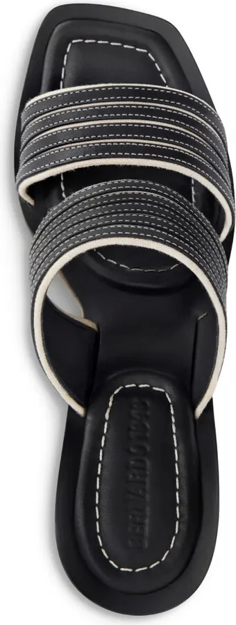 70mm Bari striped double strap sandals - Image 3