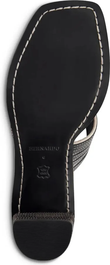 70mm Bari striped double strap sandals - Image 4