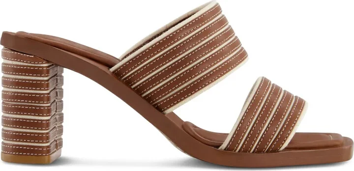 70mm Bari striped sandals