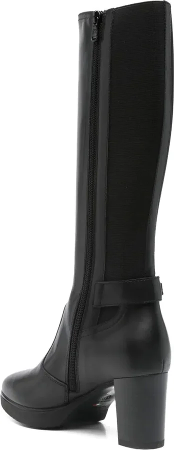 70mm Block-Heel Buckle Boots - Image 3