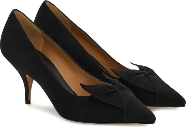 70mm Bow-Embellished Pumps - Image 2
