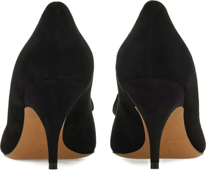70mm Bow-Embellished Pumps - Image 3