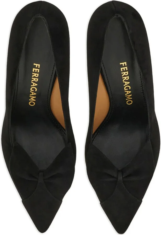 70mm Bow-Embellished Pumps - Image 4