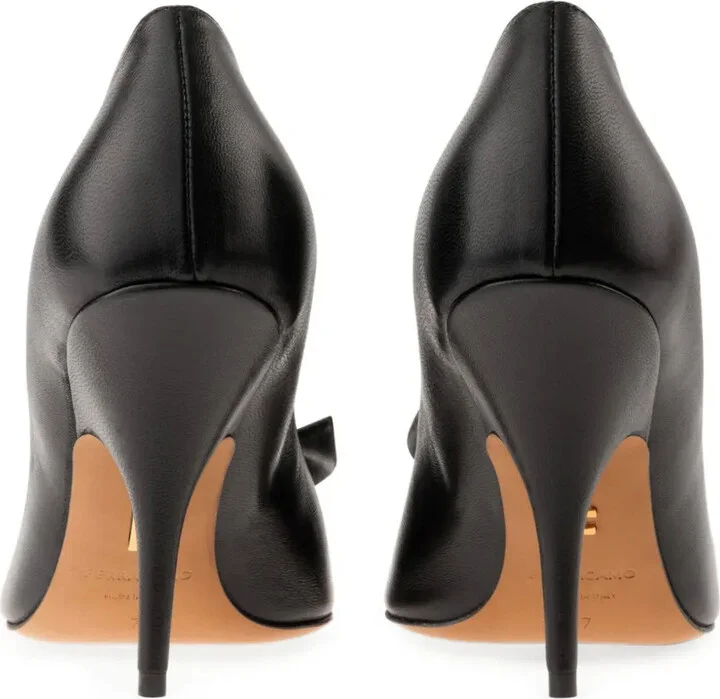70mm Bow Pointed Pumps - Image 3