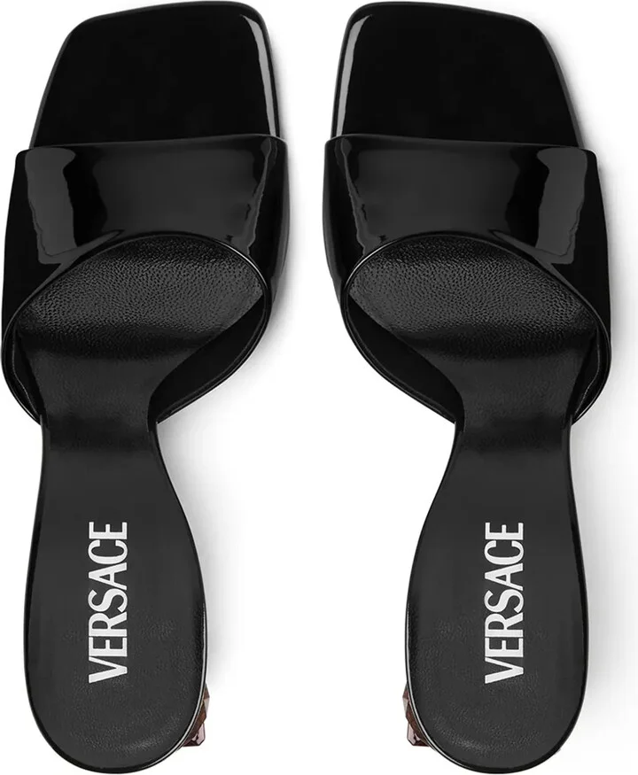 70mm Bright Crystal sandals - Image 3