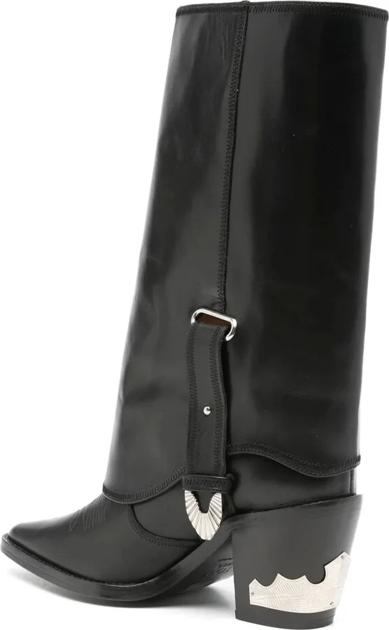 70mm Buckle-Detailed Boots - Image 3