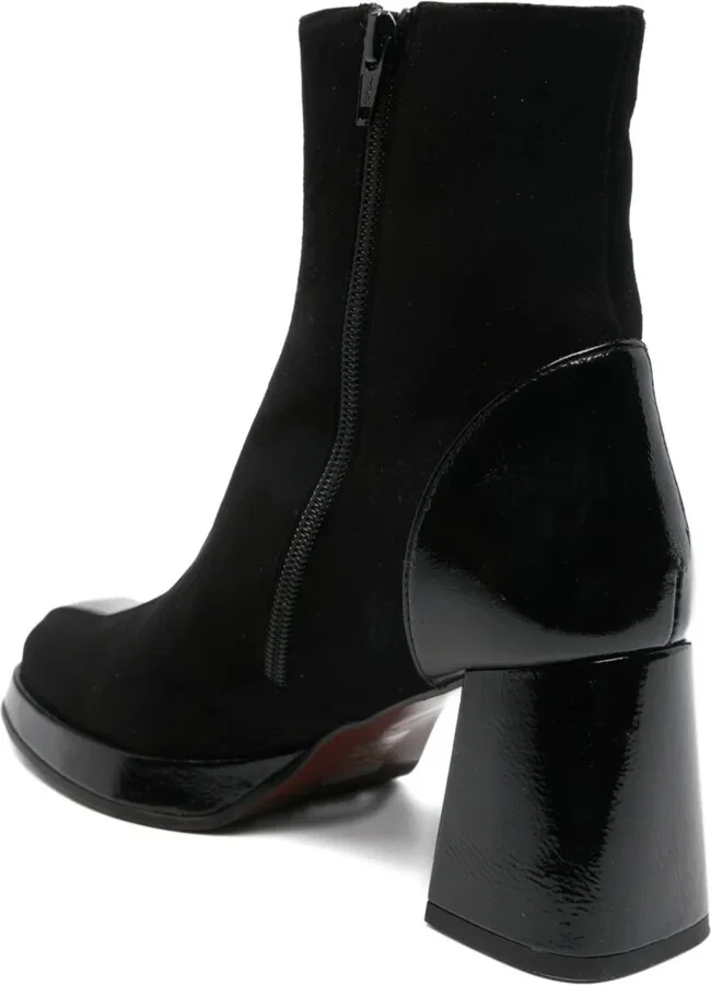70mm Calf-Leather Block-Heel Boots - Image 3