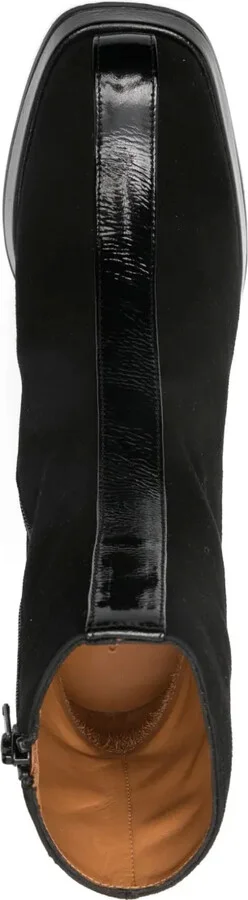 70mm Calf-Leather Block-Heel Boots - Image 4