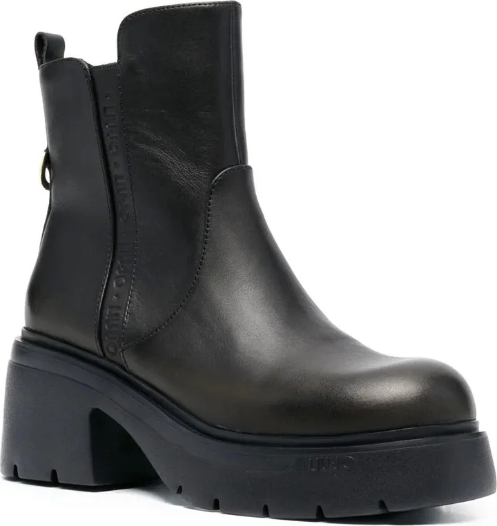 70mm Carrie leather ankle-boots - Image 2