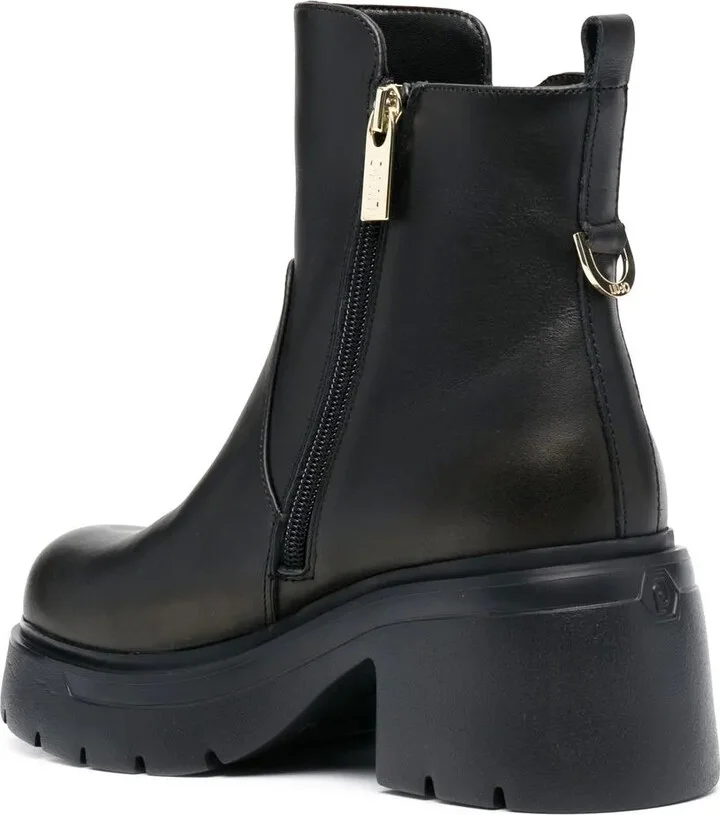 70mm Carrie leather ankle-boots - Image 3