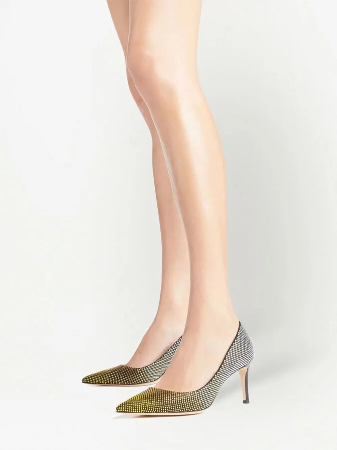 70mm Celie Crystal pumps - Image 4
