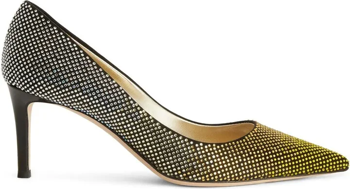 70mm Celie Crystal pumps