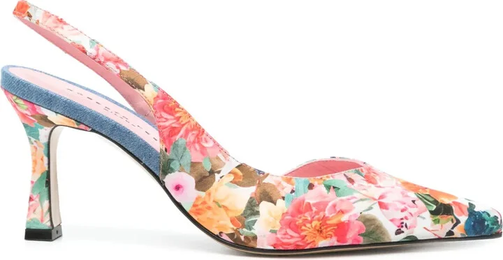 70mm Cestro slingback pumps