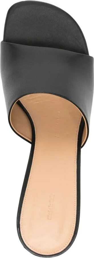 70mm Chain Heel leather sandals - Image 4