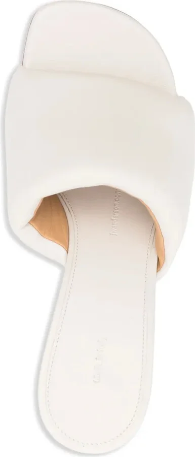 70mm Chain-heel leather sandals - Image 4
