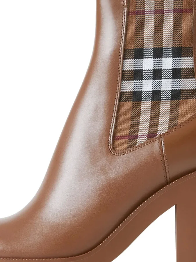70mm Check Chelsea boots - Image 2
