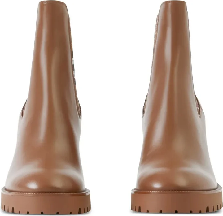 70mm Check Chelsea boots - Image 5