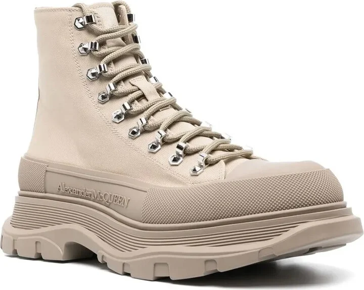 70mm Chunky Lace-Up Boots - Image 2
