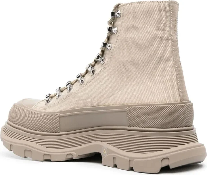 70mm Chunky Lace-Up Boots - Image 3