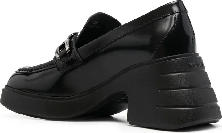 70mm Chunky Leather Loafers - Image 3