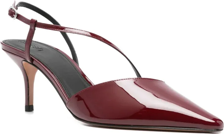 70mm Colce patent-leather cross-strap sandals - Image 2