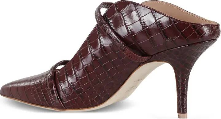 70mm Crocodile-Effect Mules - Image 3