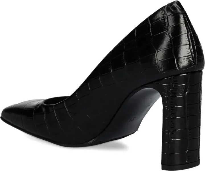70mm Crocodile-Embossed Heeled Pumps - Image 3