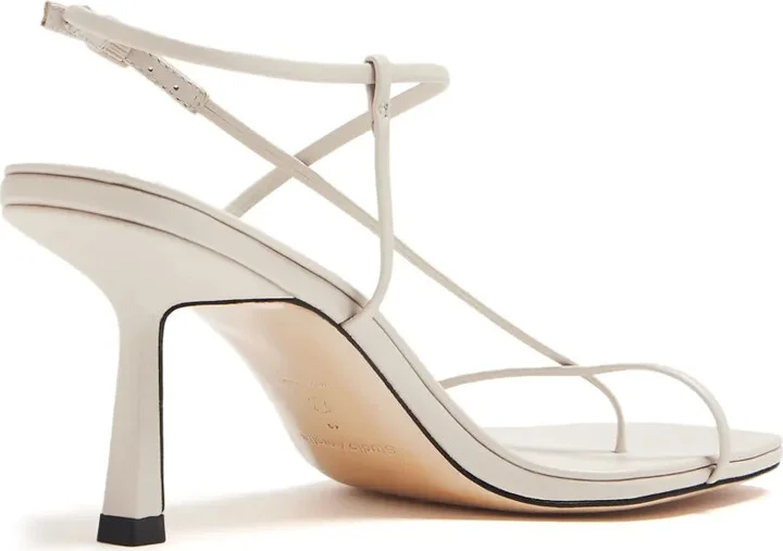 70mm Cross Front leather sandals - Image 3