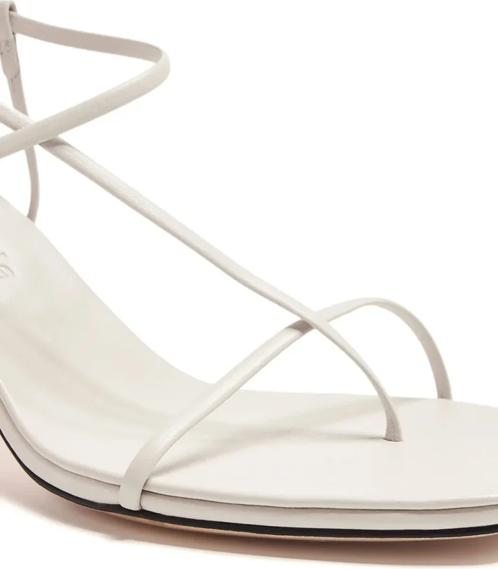 70mm Cross Front leather sandals - Image 4