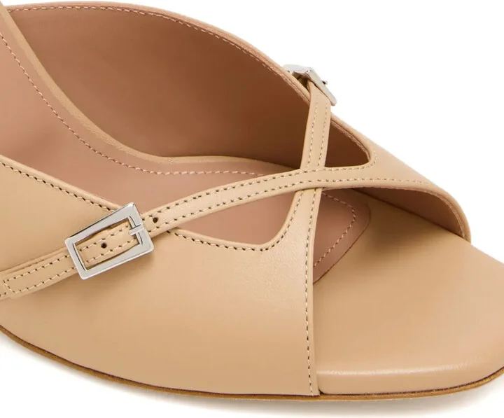 70mm Crossover Strap Sandals - Image 4