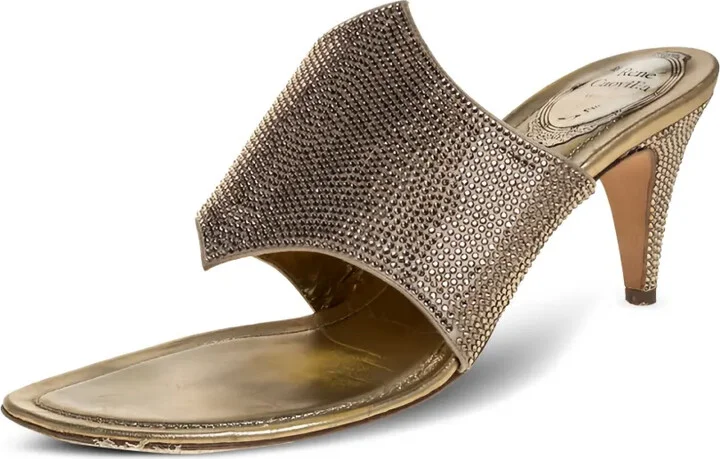 70mm Crystal-Embellished Heeled Sandals - Image 2