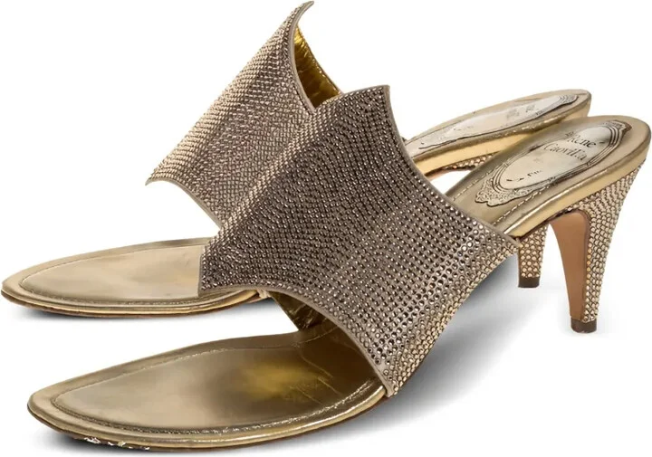 70mm Crystal-Embellished Heeled Sandals - Image 3
