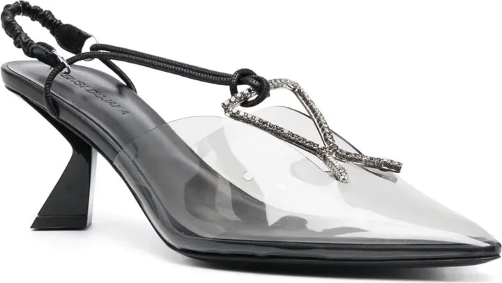 70mm Crystal-Embellished Pumps - Image 2