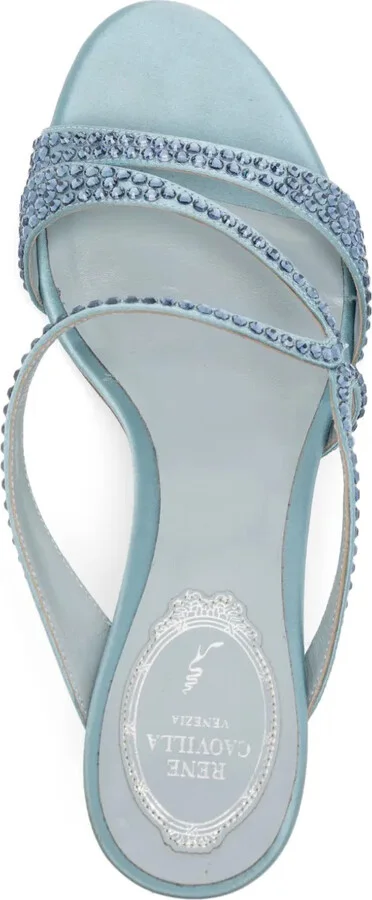 70mm Crystal-Embellished Sandals - Image 4