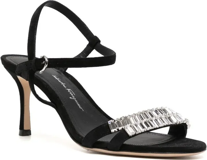 70mm Crystal-Embellished Sandals - Image 2