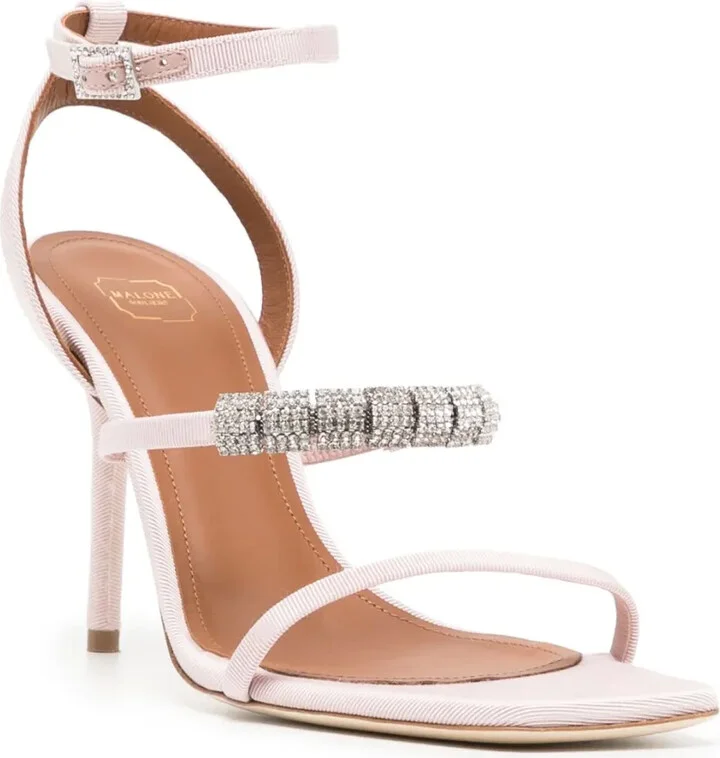 70mm Crystal-Embellished Sandals - Image 2