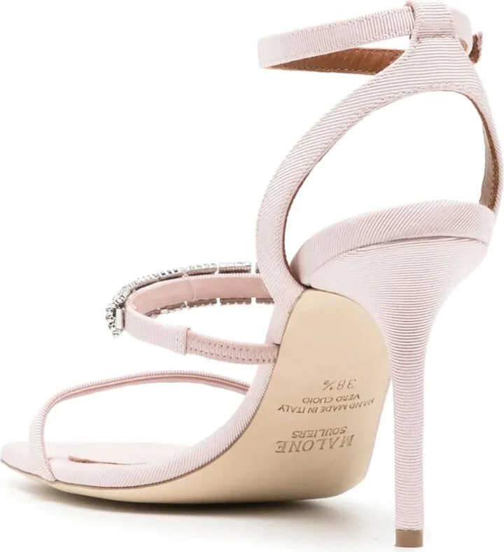 70mm Crystal-Embellished Sandals - Image 3