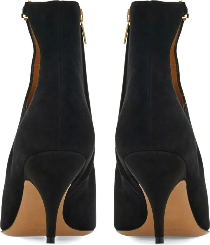 70mm Cut-Out Leather Boots - Image 3
