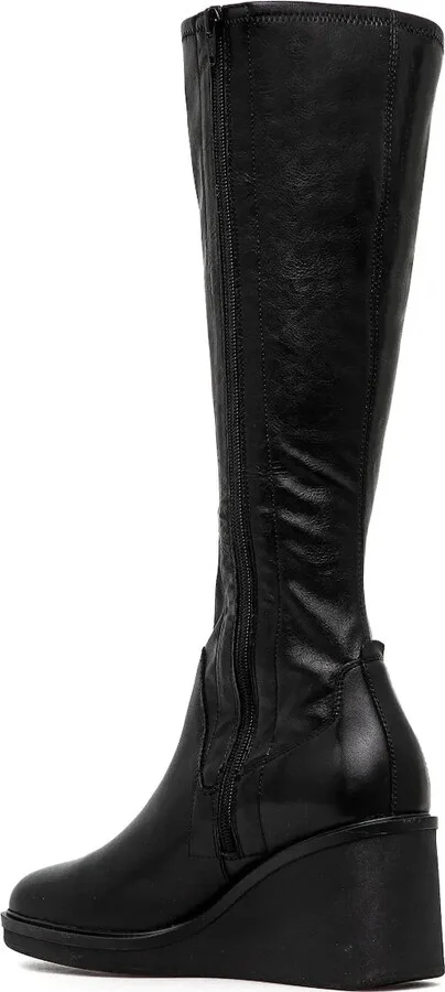 70mm Deena wedge leather boots - Image 2
