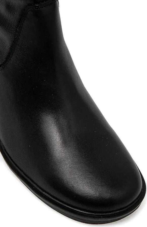 70mm Deena wedge leather boots - Image 3