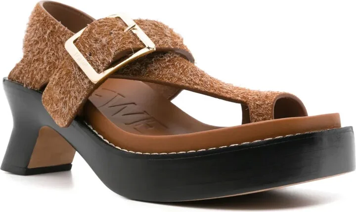 70mm Ease brushed-suede sandals - Image 2