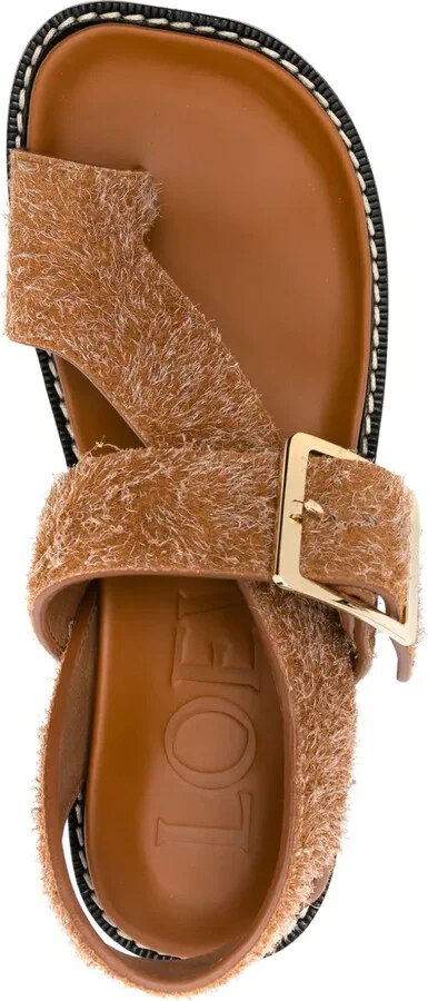 70mm Ease brushed-suede sandals - Image 4