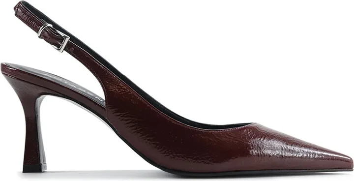 70mm Emilia slingback pumps